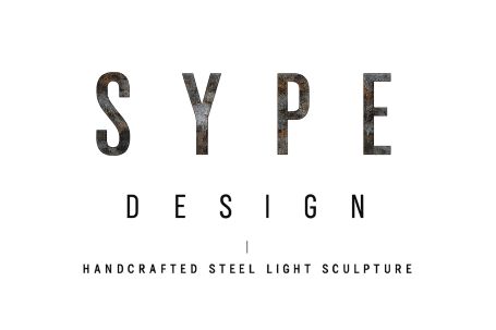Logo Sype Design – Lampes & Miroirs en acier 